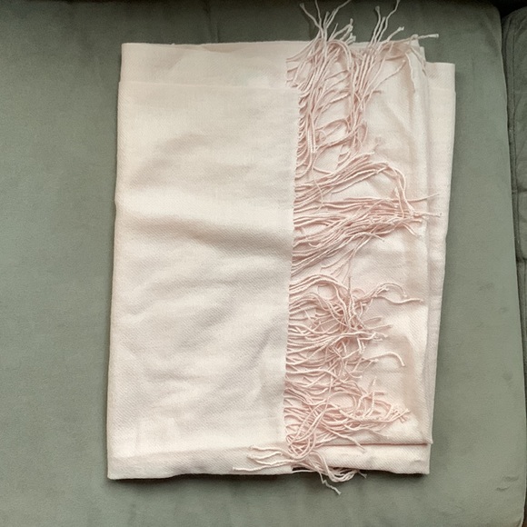 Nordstrom and Nordstrom Rack Scarf Bundle Pashmina Wool Rayon Scarf with Tassels - Picture 8 of 11